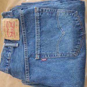 Levi 550 Mens Relaxed Fit Jeans 42x29